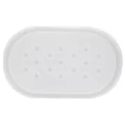 24.5x15cm Silicone mold for oval ring display tray x1