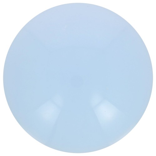 14mm Round opaque acrylic cabochon - Sky blue x1