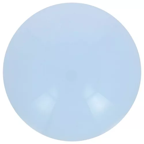 14mm Round opaque acrylic cabochon - Sky blue x1