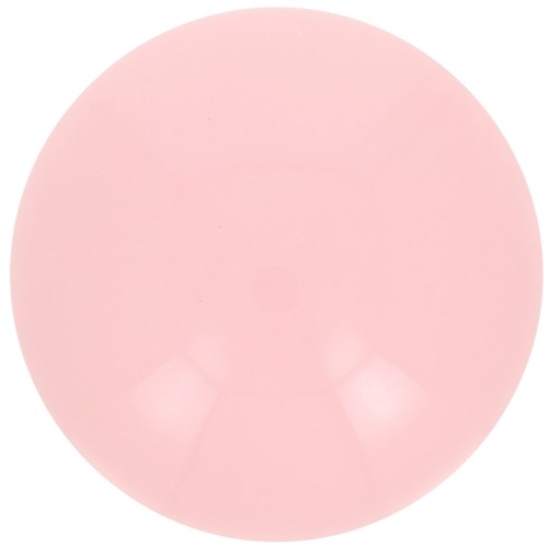 14mm Round opaque acrylic cabochon - Light pink x1