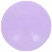14mm Round opaque acrylic cabochon - Lilac x1