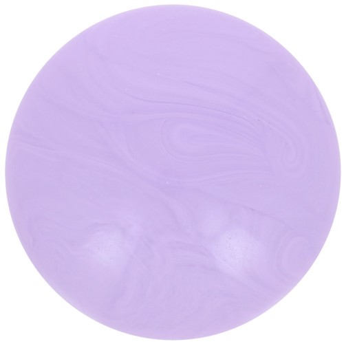 14mm Round opaque acrylic cabochon - Lilac x1