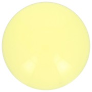 14mm Round opaque acrylic cabochon - Pale yellow x1|raw }}