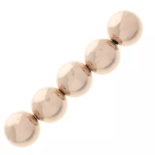 Ball 6 mm - Rose Gold filled x5