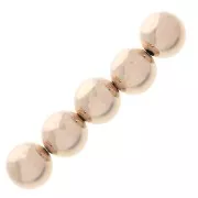 Ball 4 mm - Rose Gold filled x10