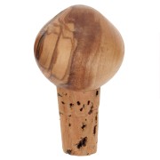 72x43mm Decorative wooden conical stopper - Léa Bottle cap by Puca@ x1|raw }}