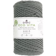DMC 3mm recycled cotton cord spool - Eco Vita 4 - Military green x 200m