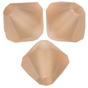 5mm Preciosa Bicone Beads - Rondelle Bead - Light Colorado Topaz Matt x12|raw }}