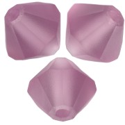 5mm Preciosa Bicone Beads - Rondelle Bead - Amethyst Matt x12|raw }}