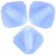 5mm Preciosa Bicone Beads - Rondelle Bead - Sapphire Matt x12|raw }}