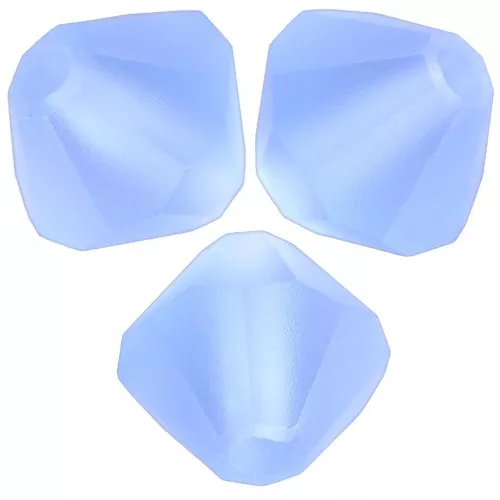 5mm Preciosa Bicone Beads - Rondelle Bead - Sapphire Matt x12