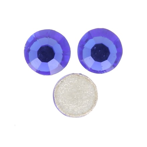 2mm Preciosa Cristal Hotfix Rhinestones - Sapphire x36