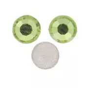 2mm Preciosa Cristal Hotfix Rhinestones - Peridot x36
