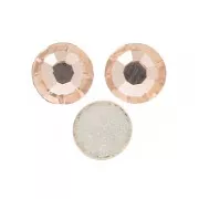 2mm Preciosa Cristal Hotfix Rhinestones - Light Peach x36