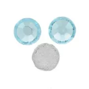 2mm Preciosa Cristal Hotfix Rhinestones - Aqua Bohemica x36