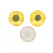 2mm Preciosa Cristal Hotfix Rhinestones - Citrine x36