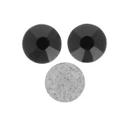 2mm Hotfix Cristal Preciosa Rhinestones - Jet x36