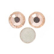 2mm Preciosa Cristal Rhinestones to stick - Light Peach x36