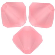 6mm Preciosa bicones - Rondelle Bead - Rose Peach Matt x12|raw }}