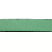 Leather lace 10mm Green x30cm