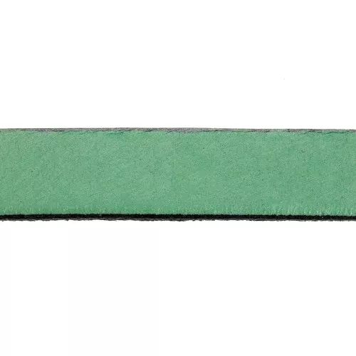 Leather lace 10mm Green x30cm