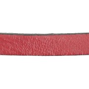 Leather lace 10mm Red x30cm|raw }}