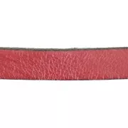 Leather lace 10mm Red x30cm