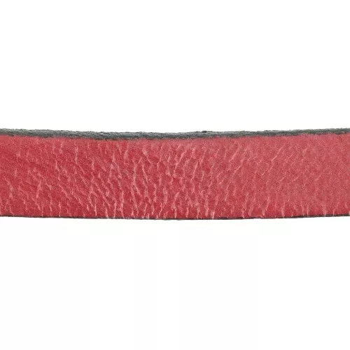 Leather lace 10mm Red x30cm