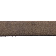 Leather lace 10mm Bronze x30cm