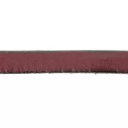 Leather lace 5x2mm Bordeaux x30cm