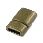 Magnetis clasps for 10mm Lace bronze x1|raw }}