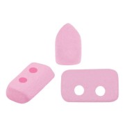 2x5mm Piros® Glass beads by Puca® - Pink Light Mat x10g