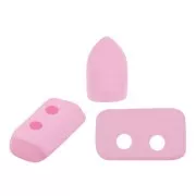 2x5mm Piros® Glass beads by Puca® - Pink Light Mat x10g