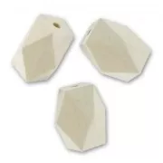Polygon Wooden beads 30x20mm x10