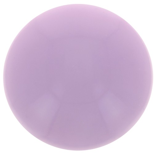 14 mm round cabochon in opaque resin - Light violet x1