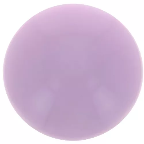 14 mm round cabochon in opaque resin - Light violet x1