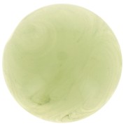 Round translucent resin cabochon 14 mm - Marbled Lichen x1|raw }}