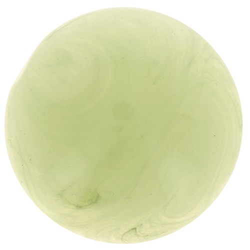 14 mm round cabochon in translucent resin - Marbled Lichen x1