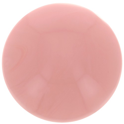 14 mm round cabochon in opaque resin - Salmon pink x1