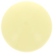 14 mm round cabochon in opaque resin - Pale yellow x1