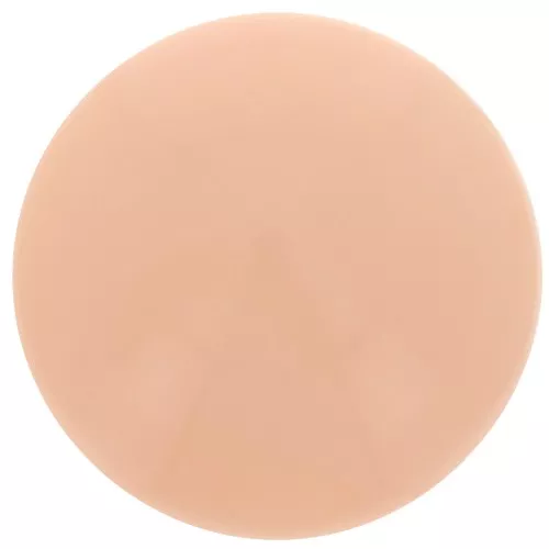 14 mm round cabochon in opaque resin - Peach x1