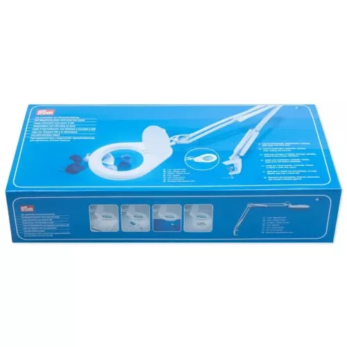 LED magnifier with clip - Prym - White x1