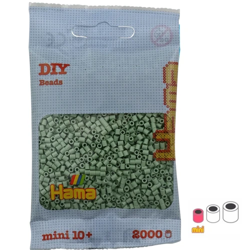 2.5mm Hama MINI beads - Eucalyptus (n°101) x2000