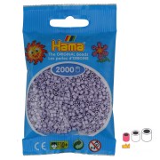 2.5mm Hama MINI beads - Light lavender (n°106) x2000