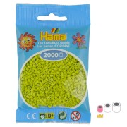 2.5mm Hama MINI beads - Lime (n°104) x2000|raw }}