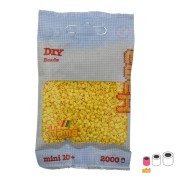 2.5mm Hama MINI beads - Light yellow (n°103) x2000|raw }}