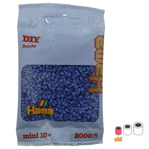 2.5mm Hama MINI beads - Lavender (n°107) x2000