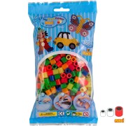 10mm Hama MAXI beads - Mix neon colors (n°51) x500|raw }}