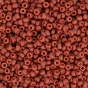 Miyuki Seed beads 11/0 2315 - Mat Opaque Terra Cotta - Wholesale x 100g