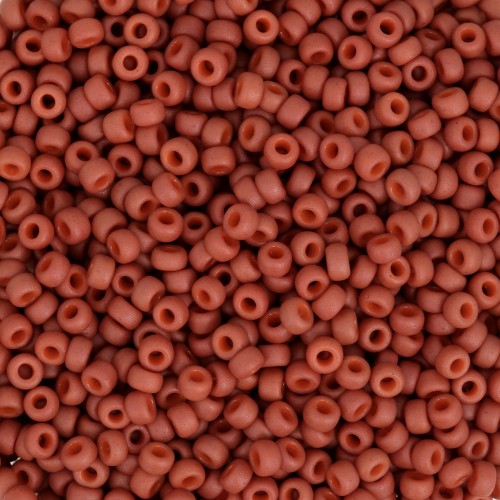 Miyuki Seed beads 11/0 2315 - Mat Opaque Terra Cotta - Wholesale x 100g